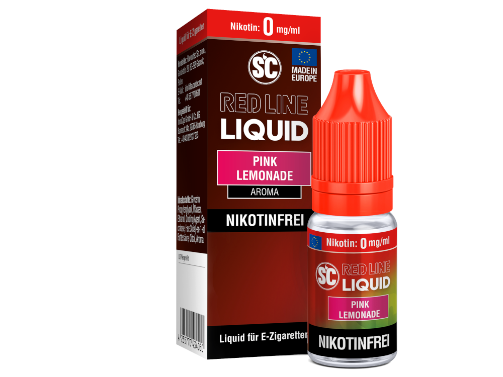 SC - Red Line - Pink Lemonade - Nikotinsalz Liquid