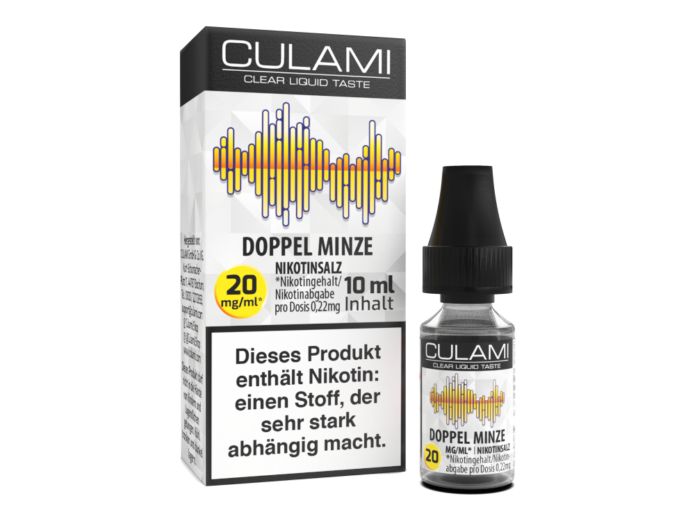 Culami - Nikotinsalz Liquid - Doppel Minze