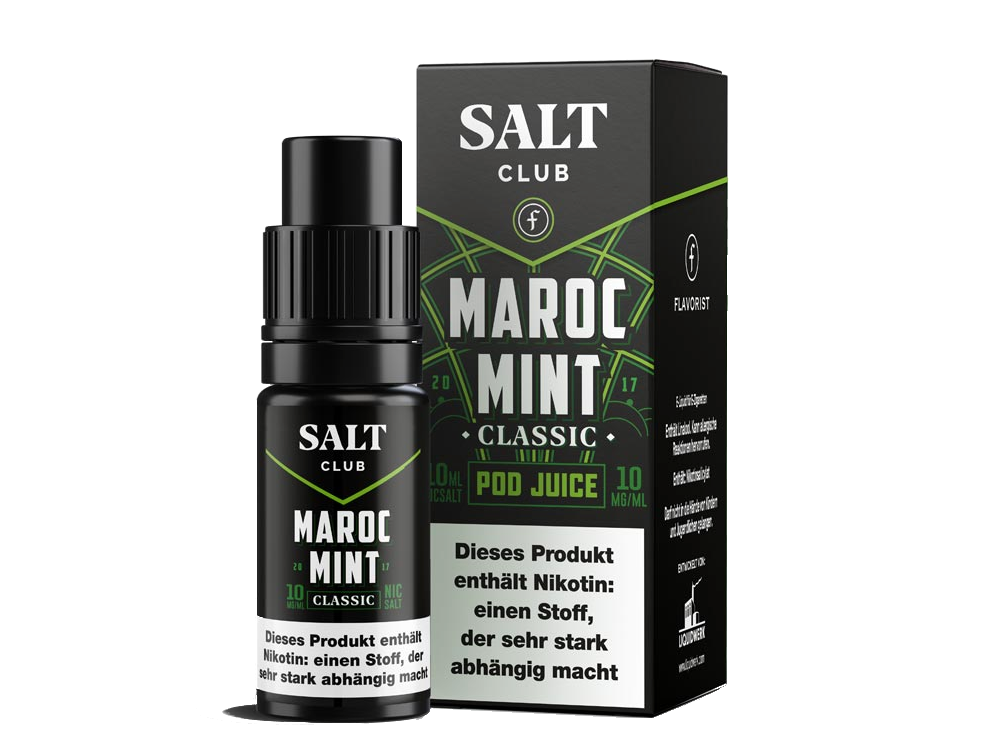 Salt Club - Flavorist Maroc Mint - Nikotinsalz Liquid - Classic