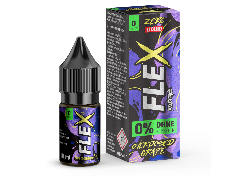 Revoltage - FLEX Nikotinsalz Liquid - Grape