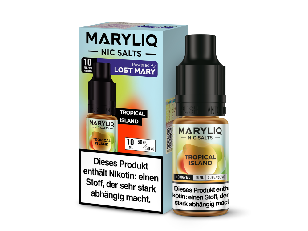 MARYLIQ - Nikotinsalz Liquid - Tropical Island