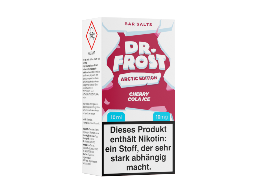 Dr. Frost - Arctic Edition - Nikotinsalz Liquid - Cherry Cola Ice