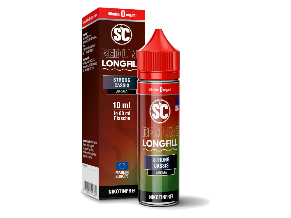 SC - Red Line Longfills 10 ml - Strong Cassis