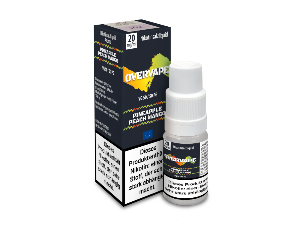 Overvape - Nikotinsalz Liquid - Pineapple Peach Mango