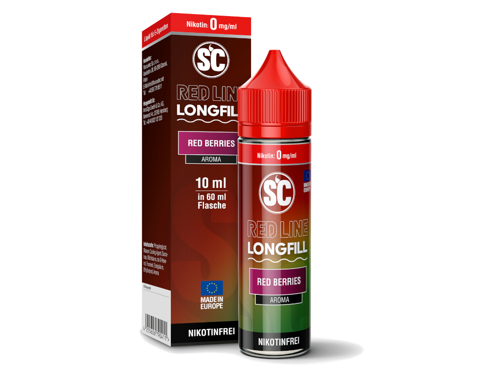 SC - Red Line Longfills 10 ml - Red Berries