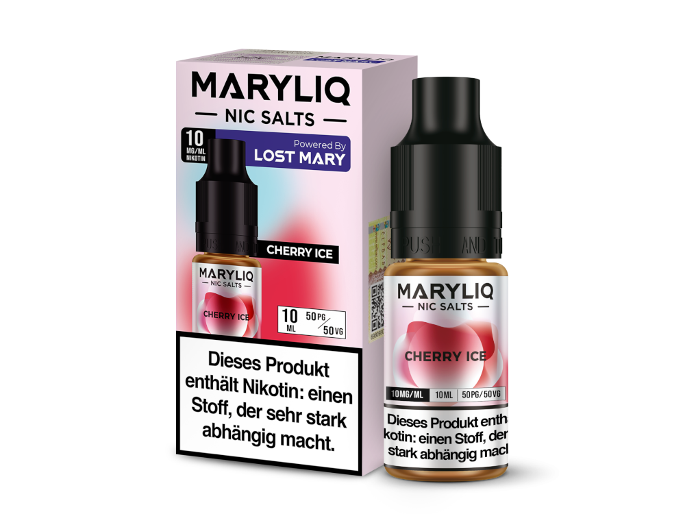 MARYLIQ - Nikotinsalz Liquid - Cherry Ice