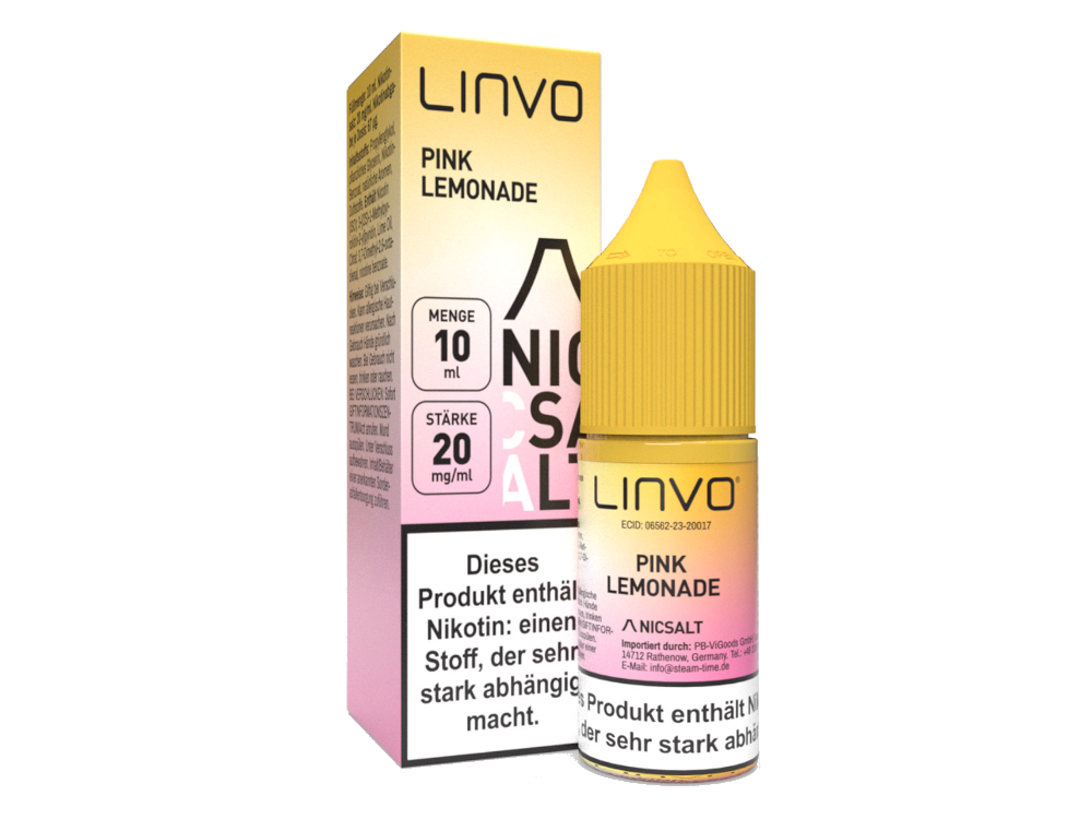 Linvo - Pink Lemonade - Nikotinsalz Liquid 20 mg/ml