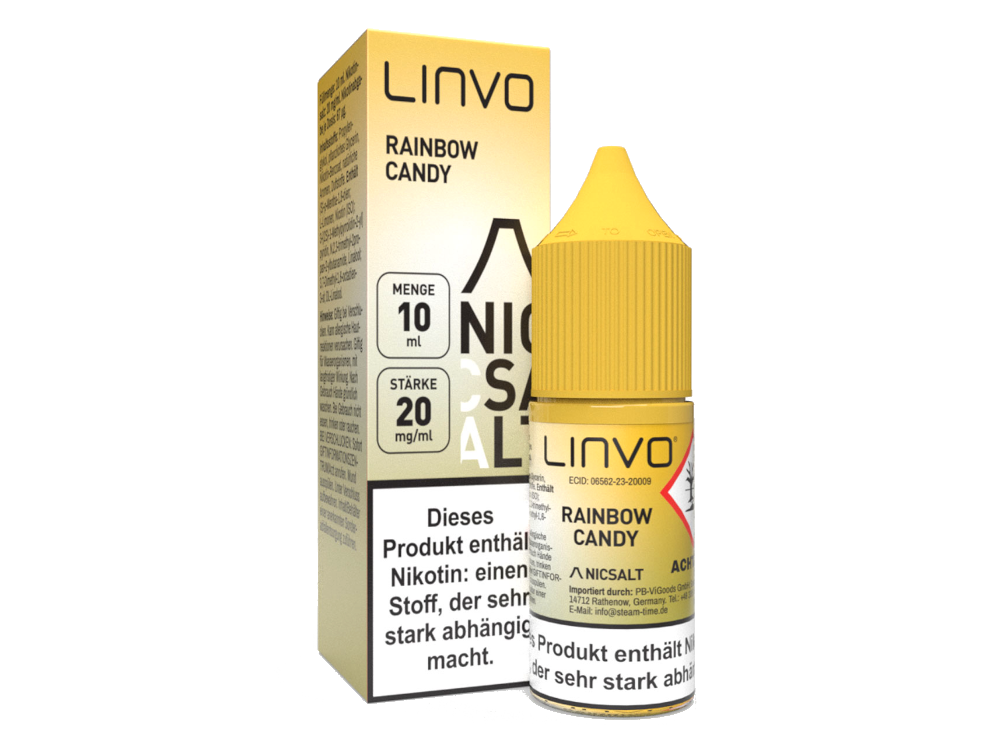 Linvo - Rainbow Candy - Nikotinsalz Liquid 20 mg/ml