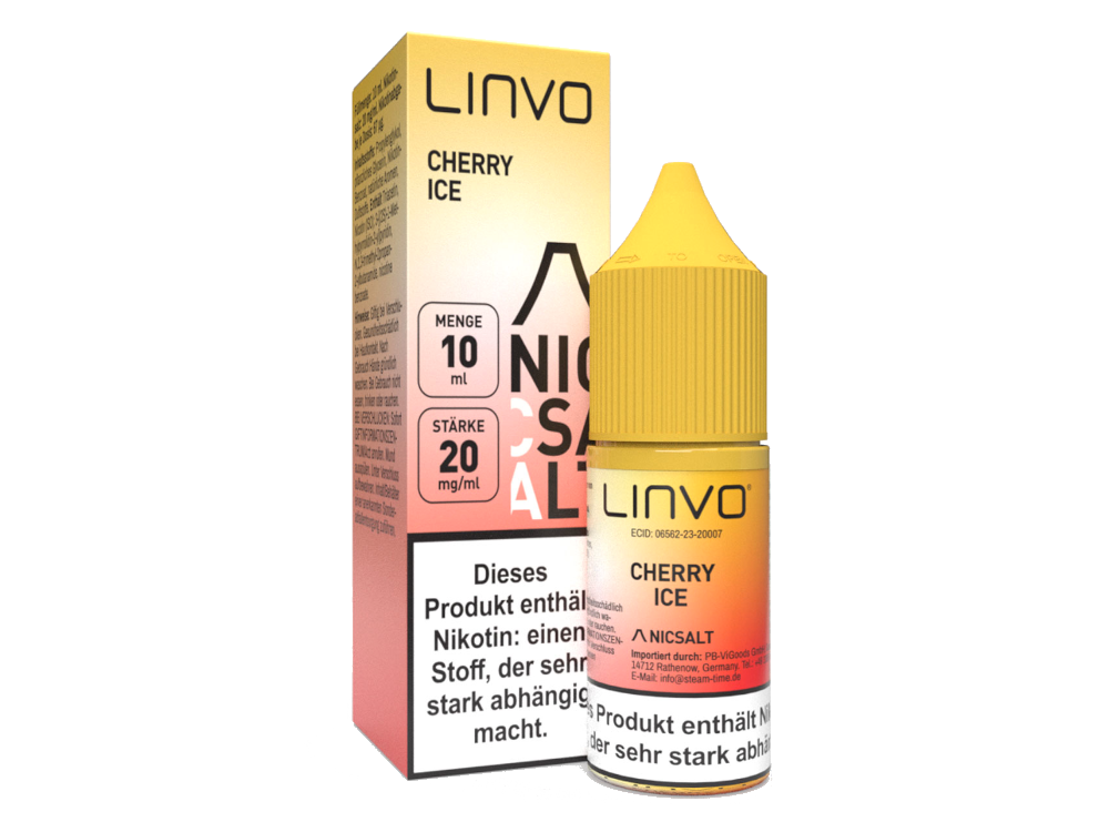 Linvo - Cherry Ice - Nikotinsalz Liquid 20 mg/ml