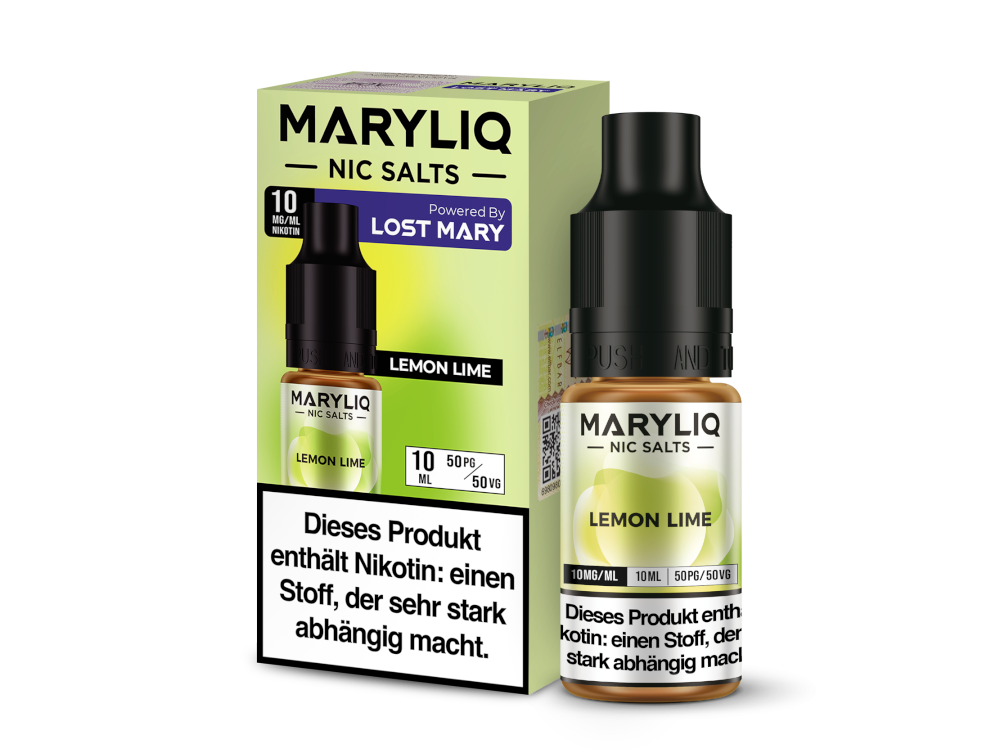 MARYLIQ - Nikotinsalz Liquid - Lemon Lime