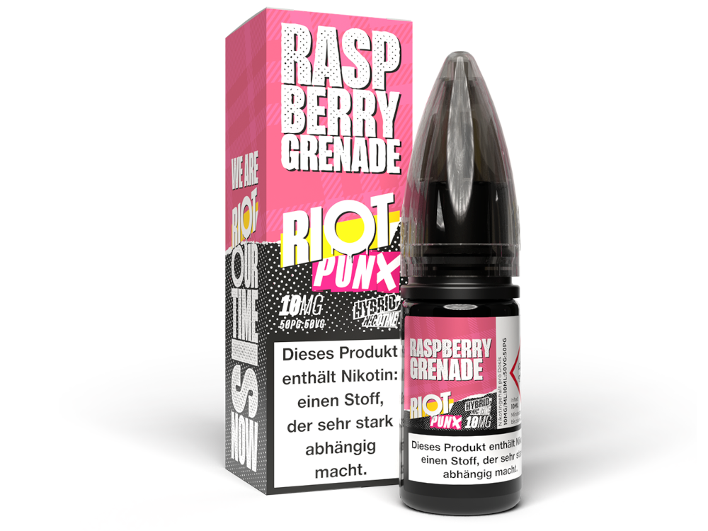 Riot Squad - PUNX - Hybrid Nikotinsalz Liquid - Raspberry Grenade