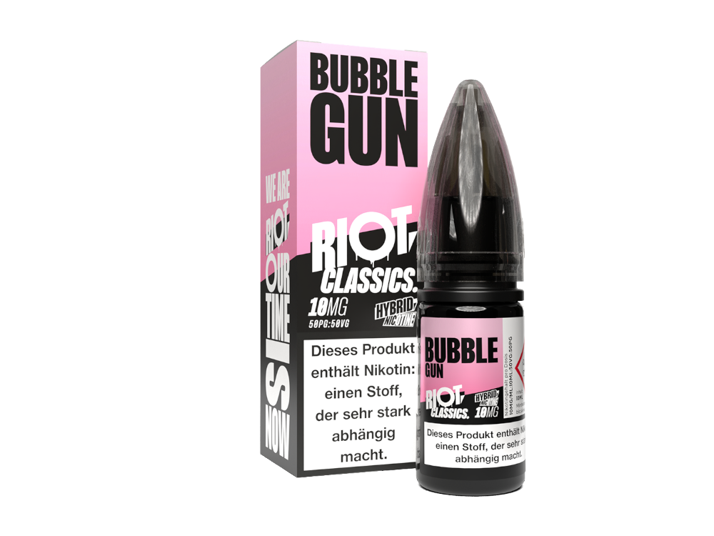 Riot Squad - Classics - Hybrid Nikotinsalz Liquid - Bubblegun