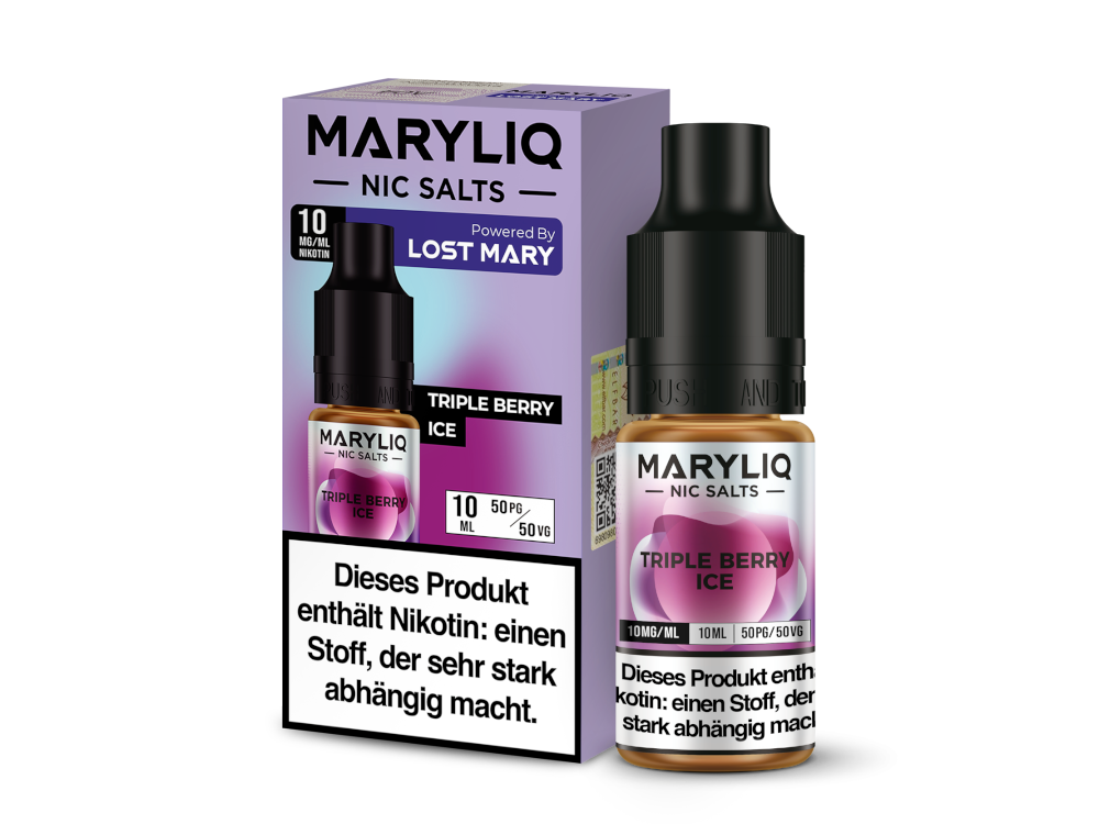 MARYLIQ - Nikotinsalz Liquid - Triple Berry Ice