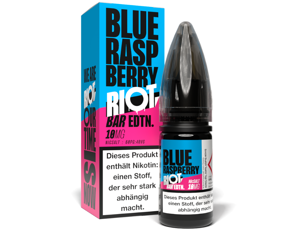 Riot Squad - BAR EDTN. - Nikotinsalz Liquid - Blue Raspberry