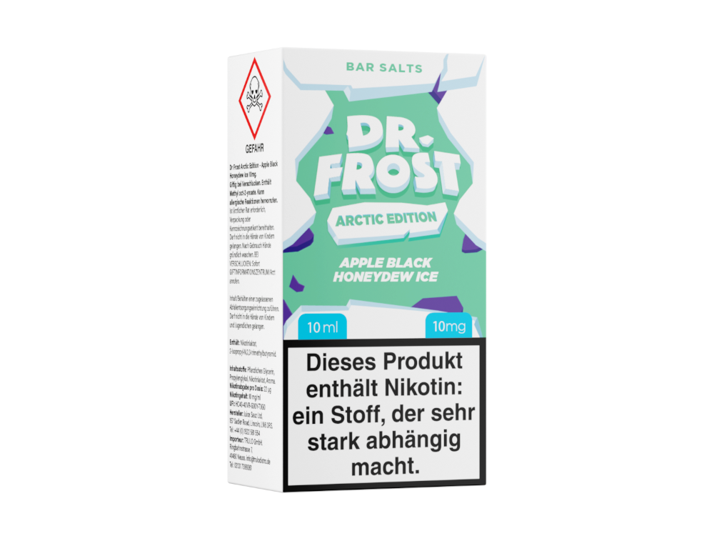 Dr. Frost - Arctic Edition - Nikotinsalz Liquid - Apple Black Honeydew Ice