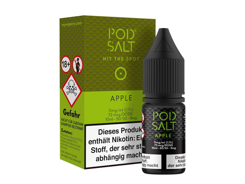 Pod Salt - Apple - Nikotinsalz Liquid 