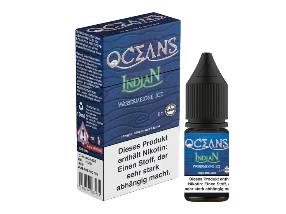 Oceans - Nikotinsalz Liquid - Indian