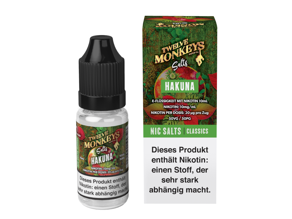 Twelve Monkeys - Hakuna - Nikotinsalz Liquid 20 mg/ml