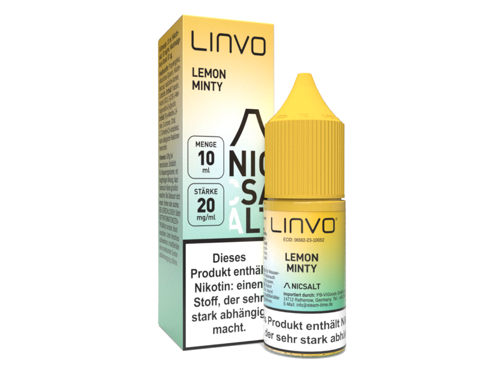 Linvo - Lemon Minty - Nikotinsalz Liquid 20 mg/ml