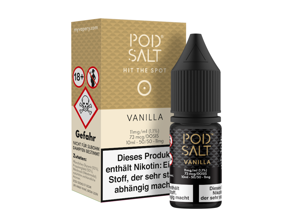 Pod Salt - Vanilla - Nikotinsalz Liquid 