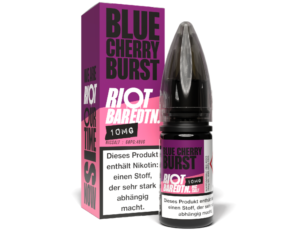 Riot Squad - BAR EDTN. - Nikotinsalz Liquid - Blue Cherry Burst