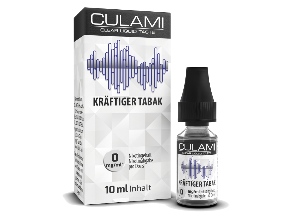 Culami - Liquids - Kräftiger Tabak