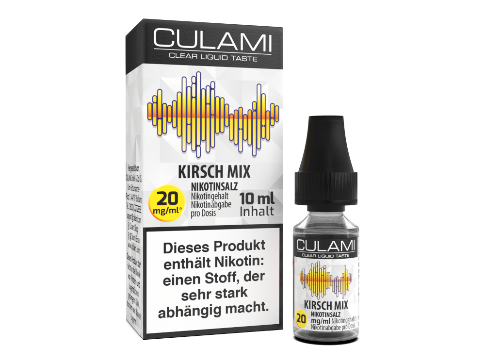 Culami - Nikotinsalz Liquid - Kirsch Mix