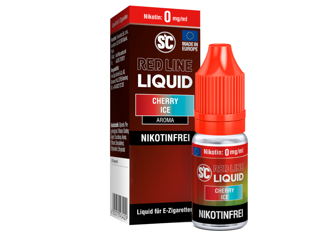 SC - Red Line - Cherry Ice - Nikotinsalz Liquid