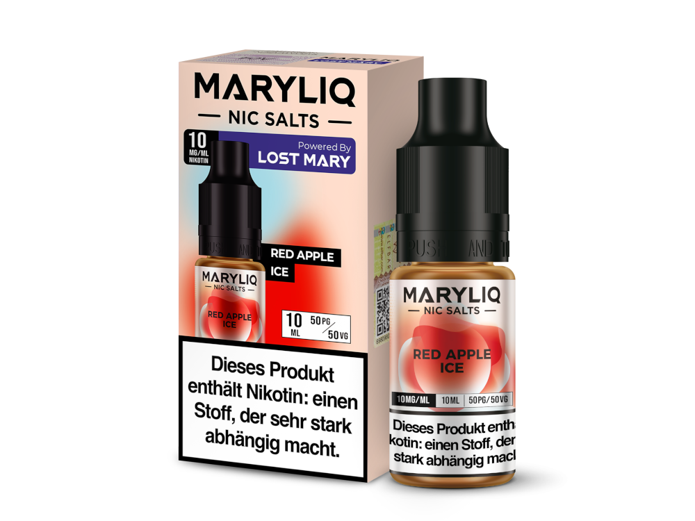 MARYLIQ - Nikotinsalz Liquid - Red Apple Ice