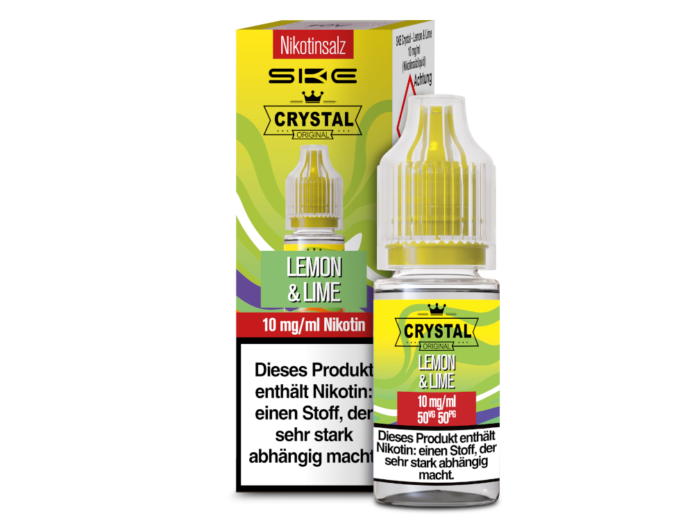 SKE - Crystal - Nikotinsalz Liquid - Lemon & Lime