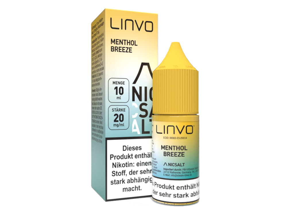 Linvo - Menthol Breeze - Nikotinsalz Liquid 20 mg/ml