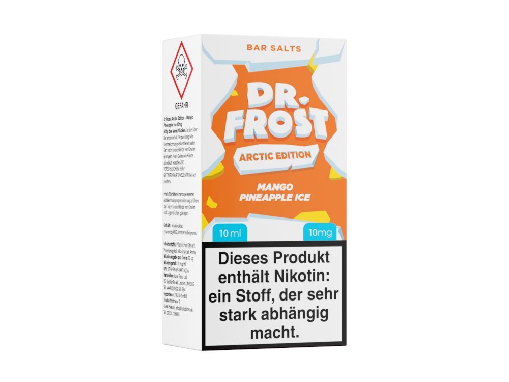 Dr. Frost - Arctic Edition - Nikotinsalz Liquid - Mango Pineapple Ice