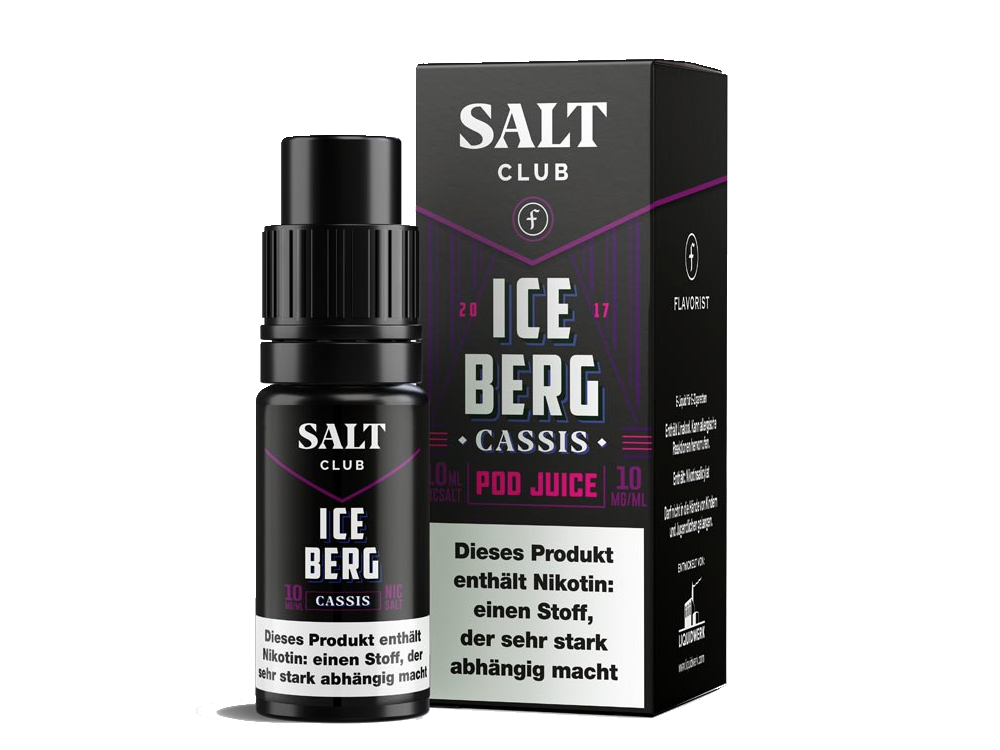 Salt Club - Flavorist Iceberg - Nikotinsalz Liquid - Cassis