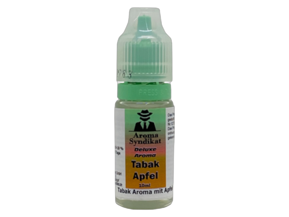 Aroma Syndikat -  Deluxe - Aromen 10 ml - Tabak Apfel