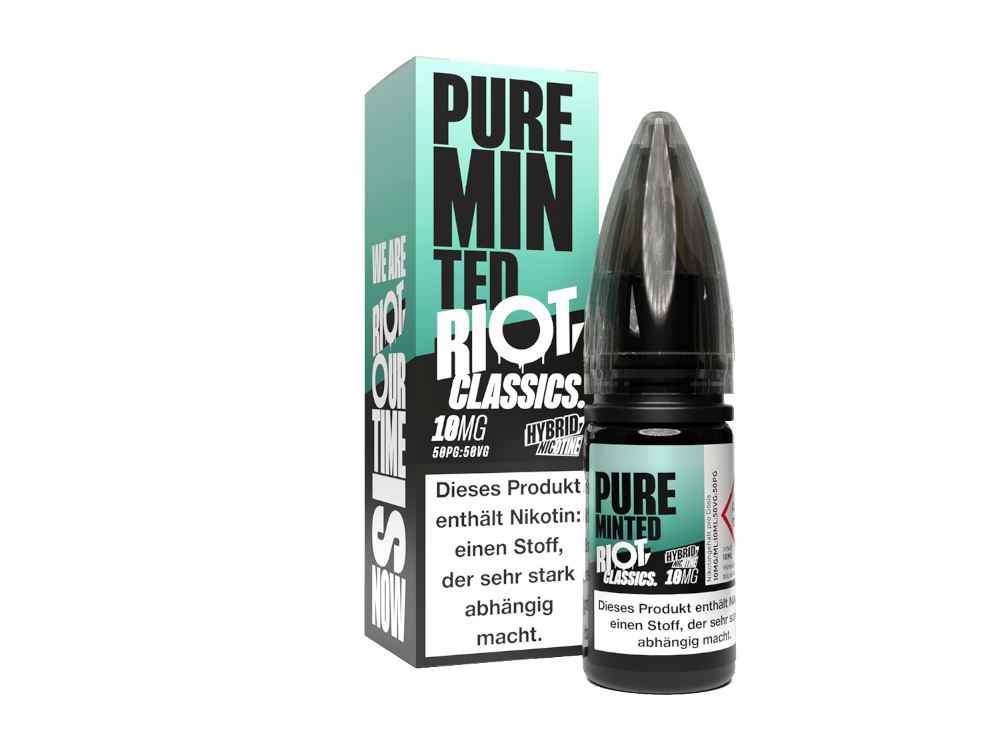 Riot Squad - Classics - Hybrid Nikotinsalz Liquid - Pure Minted