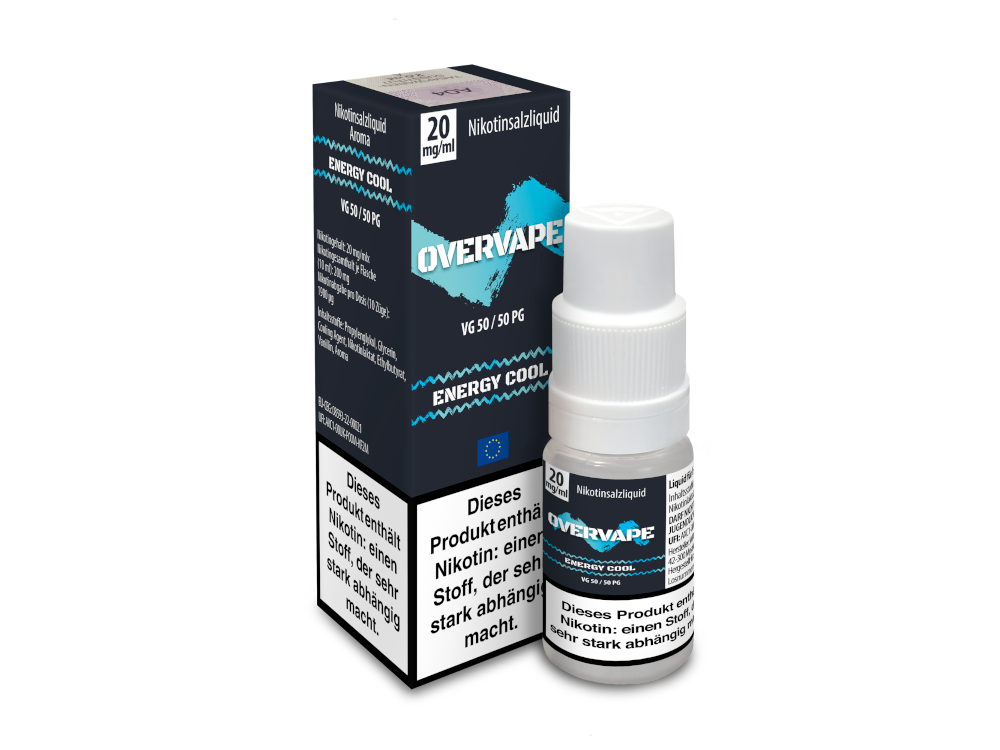 Overvape - Nikotinsalz Liquid - Energy Cool