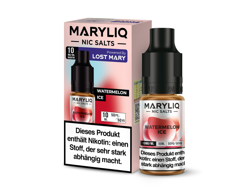 MARYLIQ - Nikotinsalz Liquid - Watermelon Ice