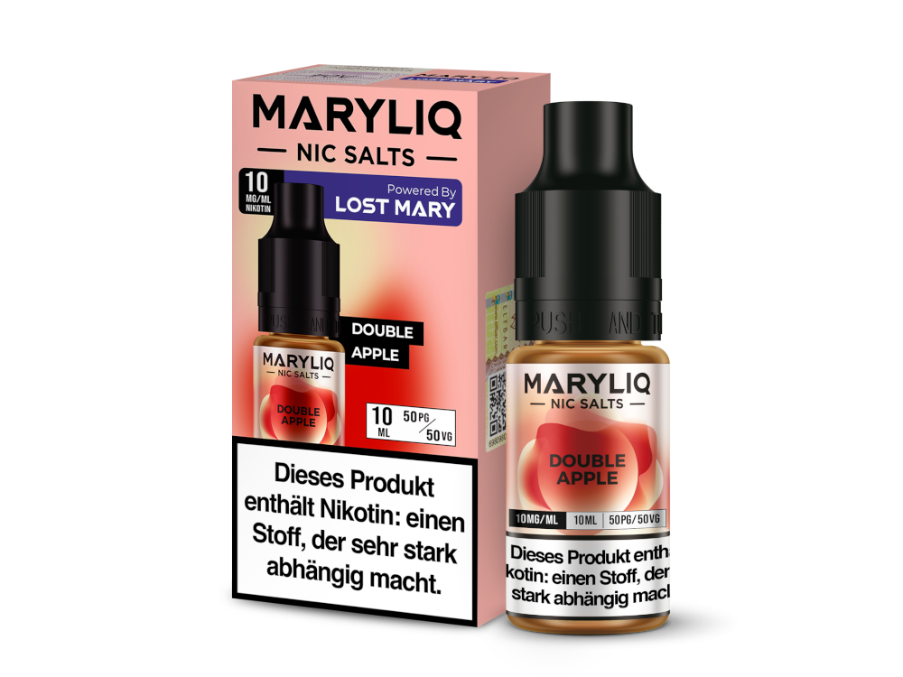 MARYLIQ - Nikotinsalz Liquid - Double Apple