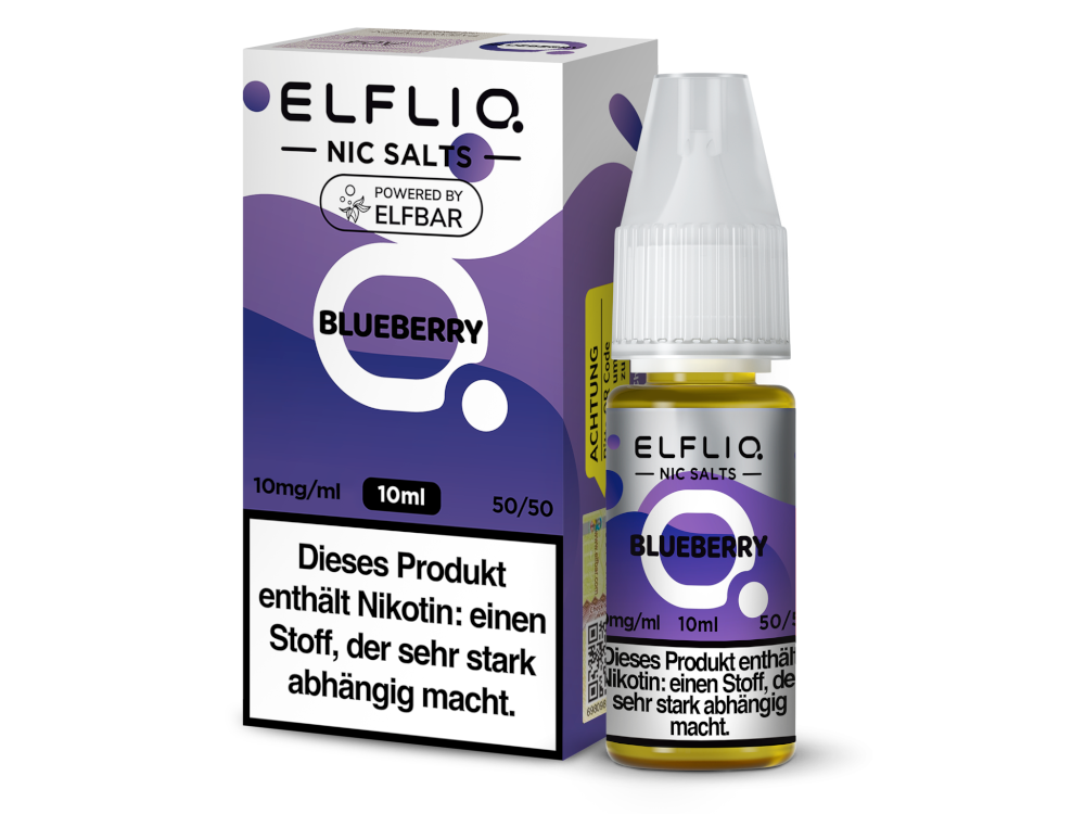 ELFLIQ - Blueberry - Nikotinsalz Liquid