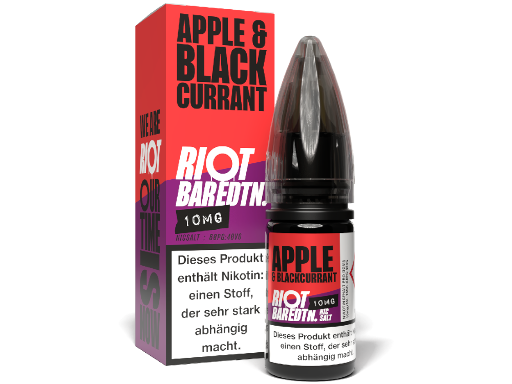 Riot Squad - BAR EDTN. - Nikotinsalz Liquid - Apple Blackcurrant