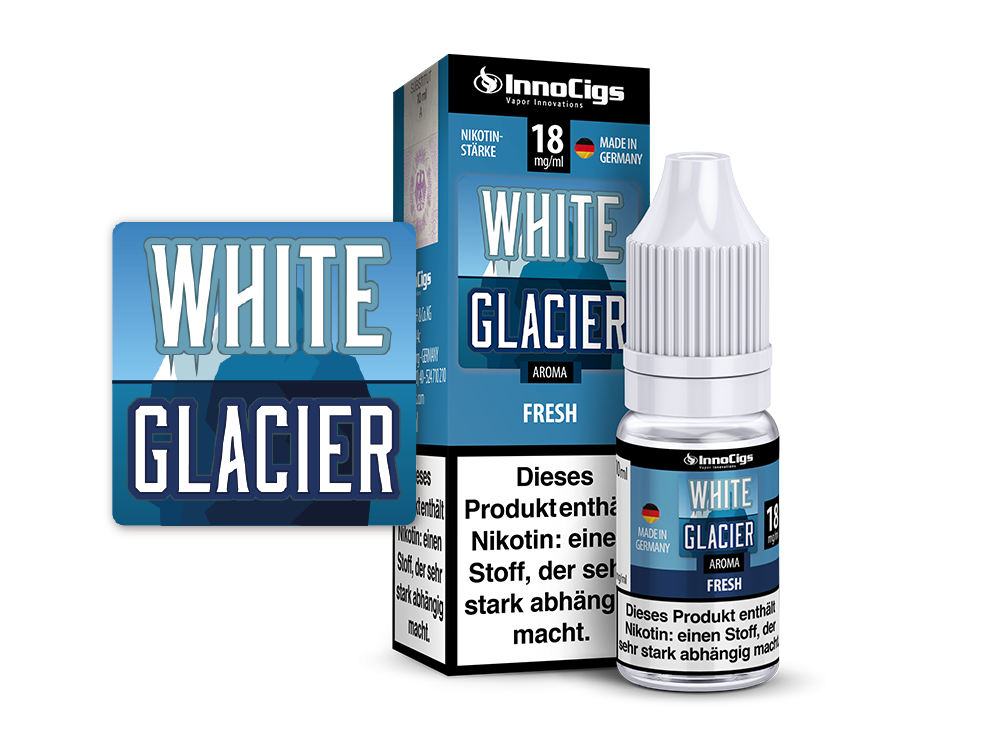 White Glacier Fresh Aroma - Liquid für E-Zigaretten