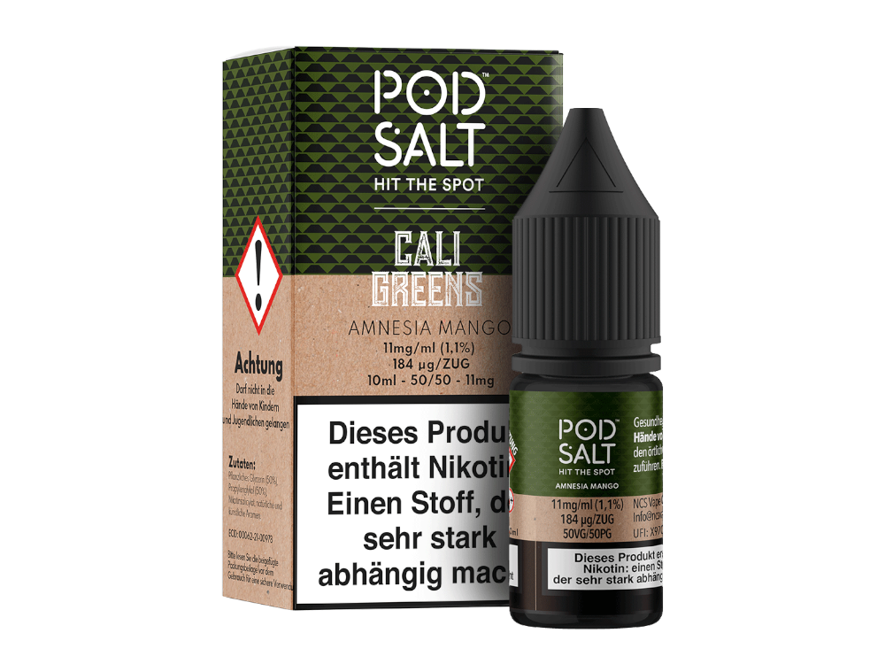 Pod Salt Fusion - Amnesia Mango - Nikotinsalz Liquid 