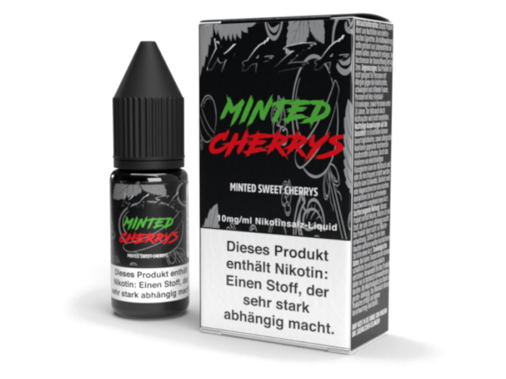 MaZa - Minted Cherrys - Nikotinsalz Liquid